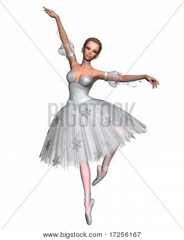 Ballerina fiocco di neve