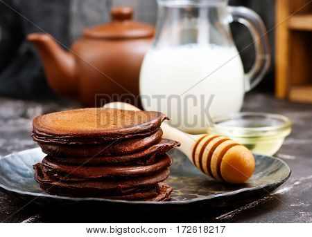Chocolate Pancakes