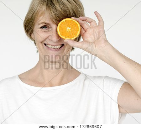 Studio People Shoot Portrait Isolated