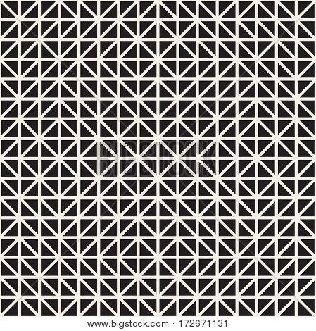 Geometric Ethnic Background With Symmetric Lines Lattice. Vector Abstract Seamless Pattern.