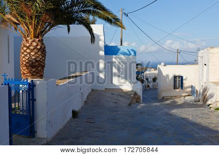 Village of Panagia on Iraklia island in Lesser Cyclades, Greece.