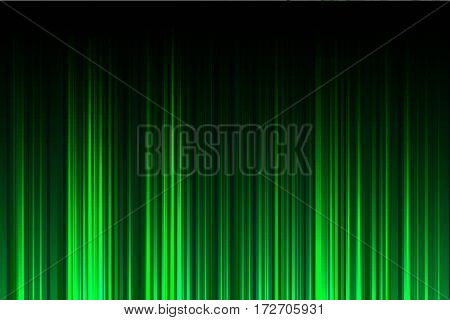 abstract green light background vector illustration