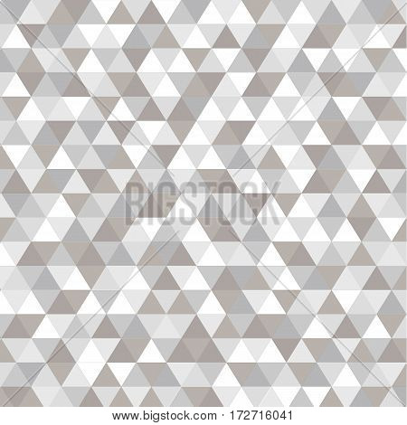abstract triangle in grey background vector illustration