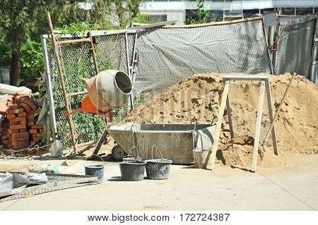 Concrete Mixer Tool