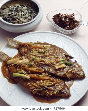Korean Roasted Food