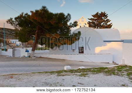 Agios Georgios village on Iraklia island in Lesser Cyclades, Greece.
