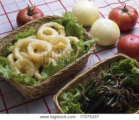 Korean paahdettu ruoka