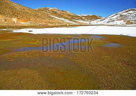 Hill In   Africa Morocco Water River Lake Pond