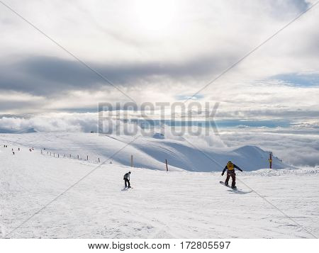 The Top Of Kalavrita Ski Center