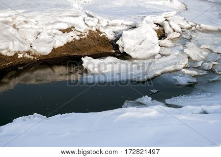 Global Warming And Climate Change The Concept Because Of Melting Ice.