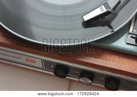 gramophone record stereo music sound equipment disk