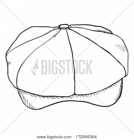 Vector Single Sketch Tweed Retro Cap