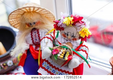 Ukrainian Traditional The Magic Guarded Handmade Dolls Motanka