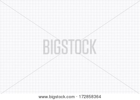 White background with seamless small sized squares geometric texture.