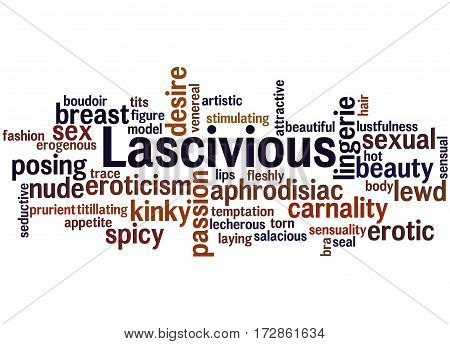 Lascivious, Word Cloud Concept 9