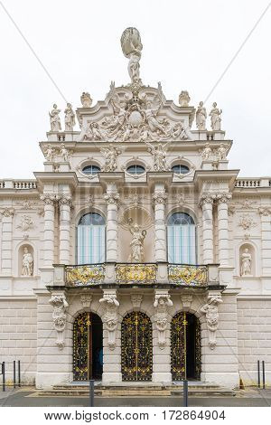Door Trellised Pig-iron, Linderhof Palace, Bavaria, Germany