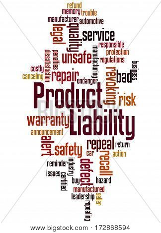 Product Liability, Word Cloud Concept 9