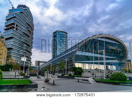 Building Of Qafqaz Baku Sport Hotel
