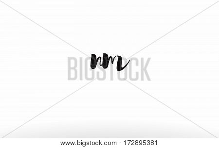 Nl N L Hand Writing Letter Company Logo Icon Design