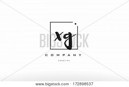 Xg X G Hand Writing Letter Company Logo Icon Design