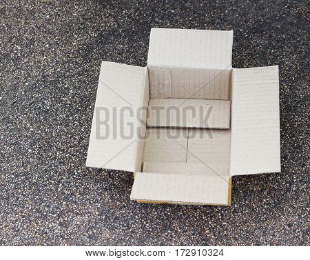 Cardboard Boxes Are Used To Store Parcels.