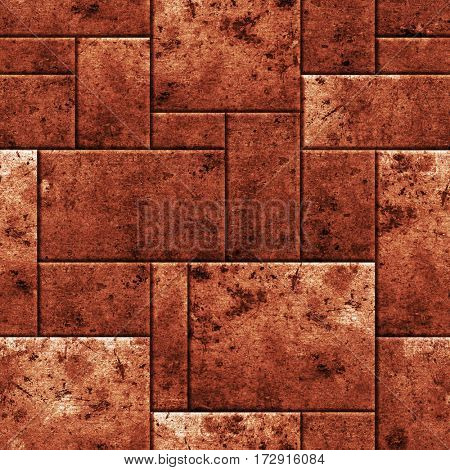 Seamless cooper pattern background.