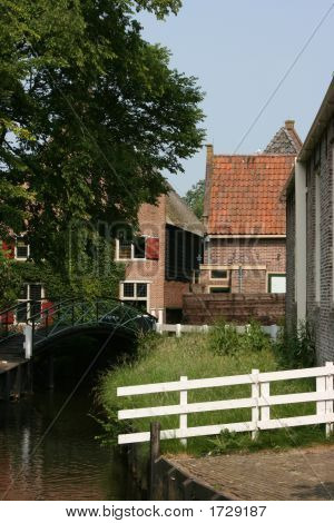 Enkhuizen i Holland