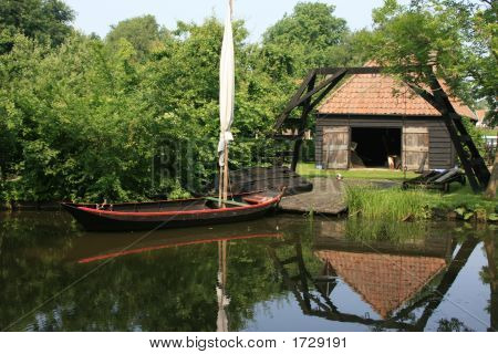 Enkhuizen i Holland