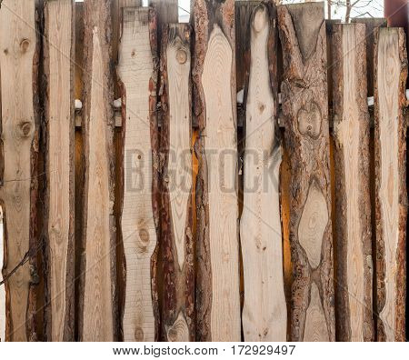 the board of the slab on the fence texture