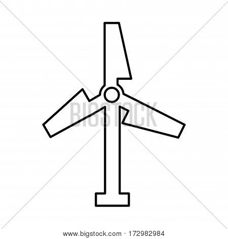 turbine air energy icon vector illustration design