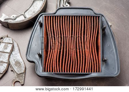 Worn Air Filter