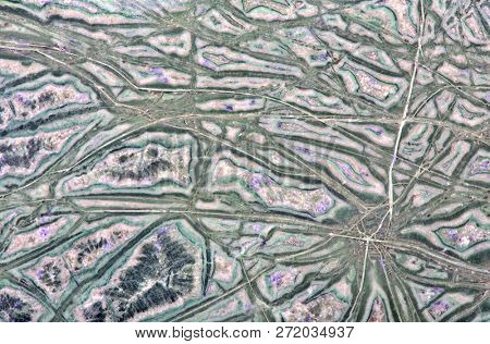 tinguaite material texture macro photo