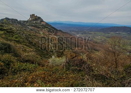 Ruins In Trevejo In Caceres, Estremadura In Spain