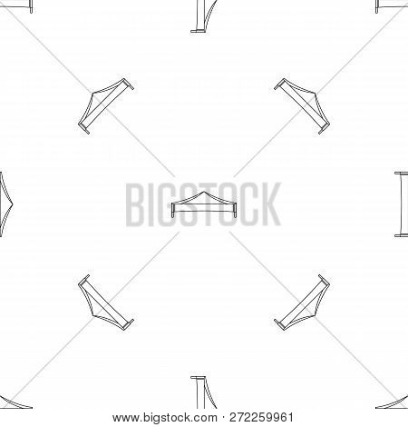 Folding Tent Pattern Seamless Vector Repeat Geometric For Any Web Design