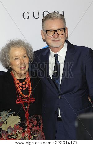 LOS ANGELES - DEC 3:  Margaret Atwood, Warren Littlefield at the Make Equality Reality Gala at the Beverly Hilton Hotel on December 3, 2018 in Beverly Hills, CA