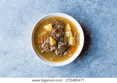 Turkish Kuzu Haslama / Lamb Stew  With Potatoes And Carrot