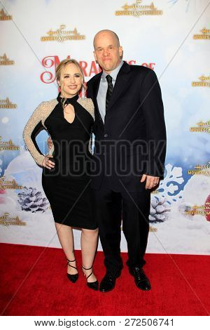 LOS ANGELES - DEC 4:  Heather Krueger, Chris Dempsey at the 