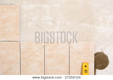 constraction pozadí - obklady