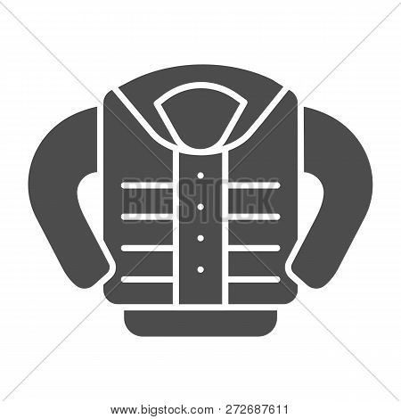 Jacket Solid Icon. Clothing Vector Illustration Isolated On White. Outerwear Glyph Style Design, Des
