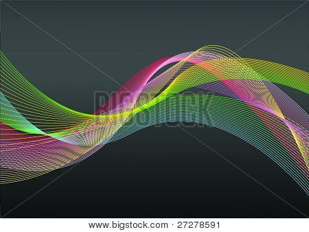 absztrakt vektor háttér sötét
