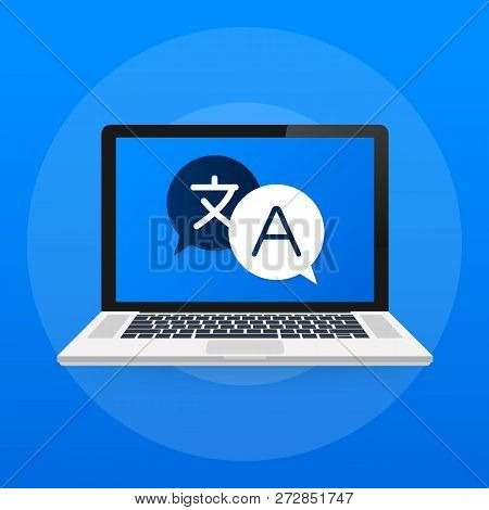 Online Translator Concept Isometric Vector Illustration. Smartphone With Flags Of Different States A