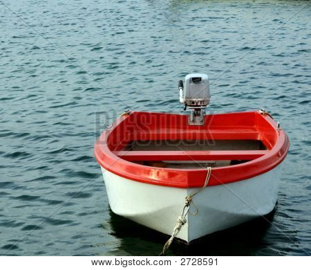 Barco rojo.