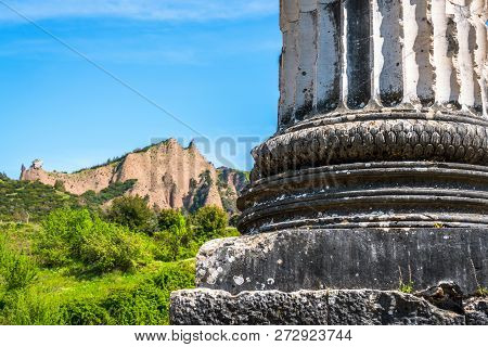 Ancient Historical Tourism Place Sardes Artemis