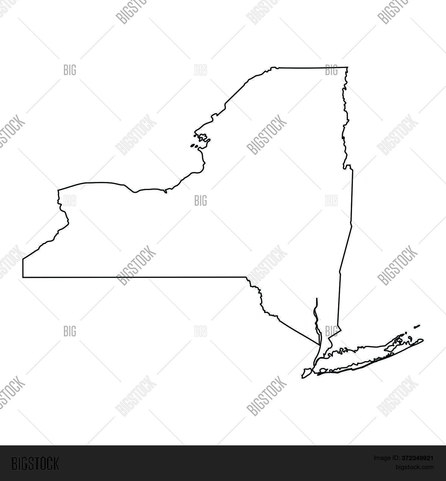 New York Ny State Vector & Photo (Free Trial) | Bigstock
