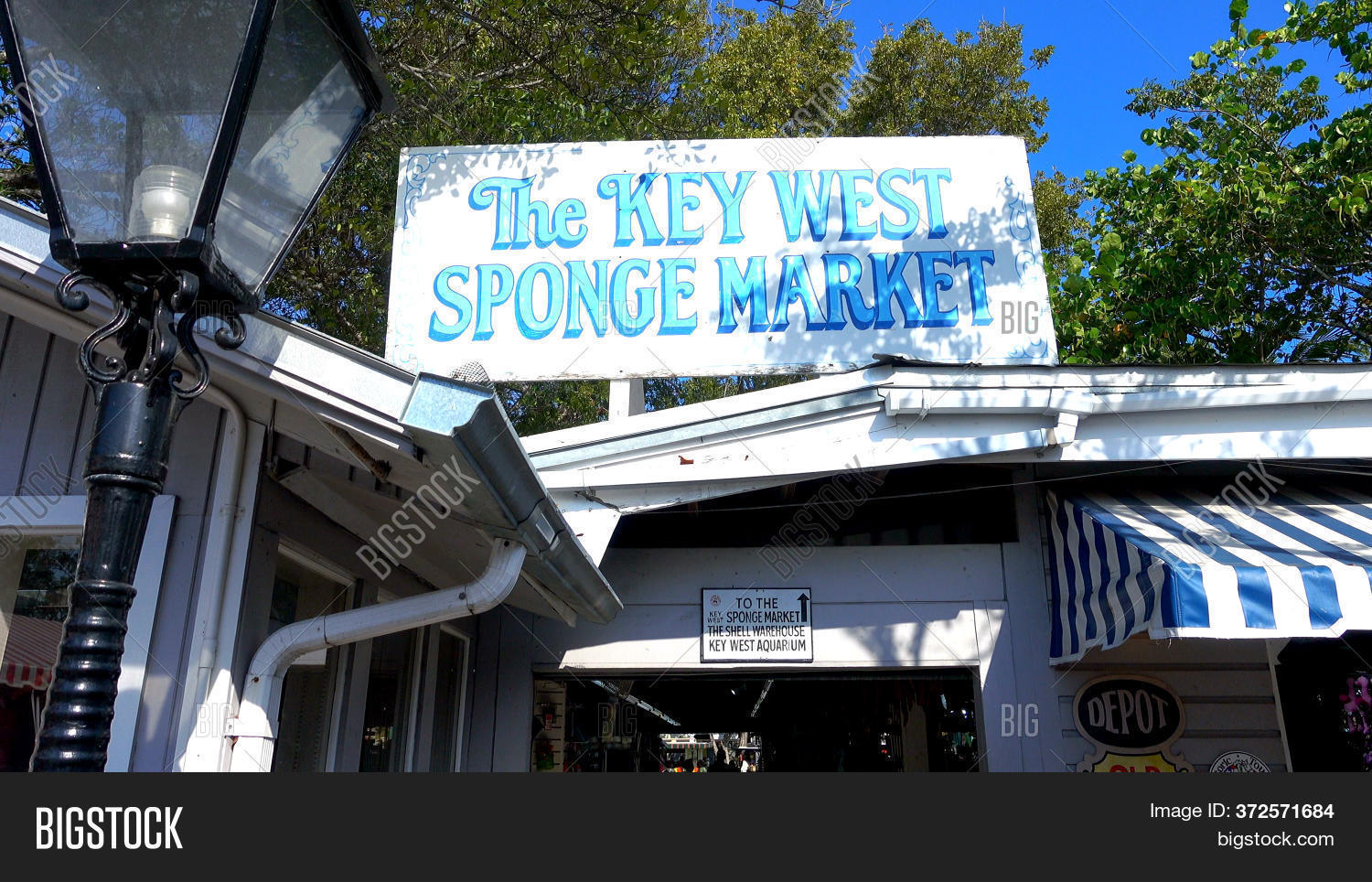 Key West Sponge Market Image & Photo (Free Trial) Bigstock