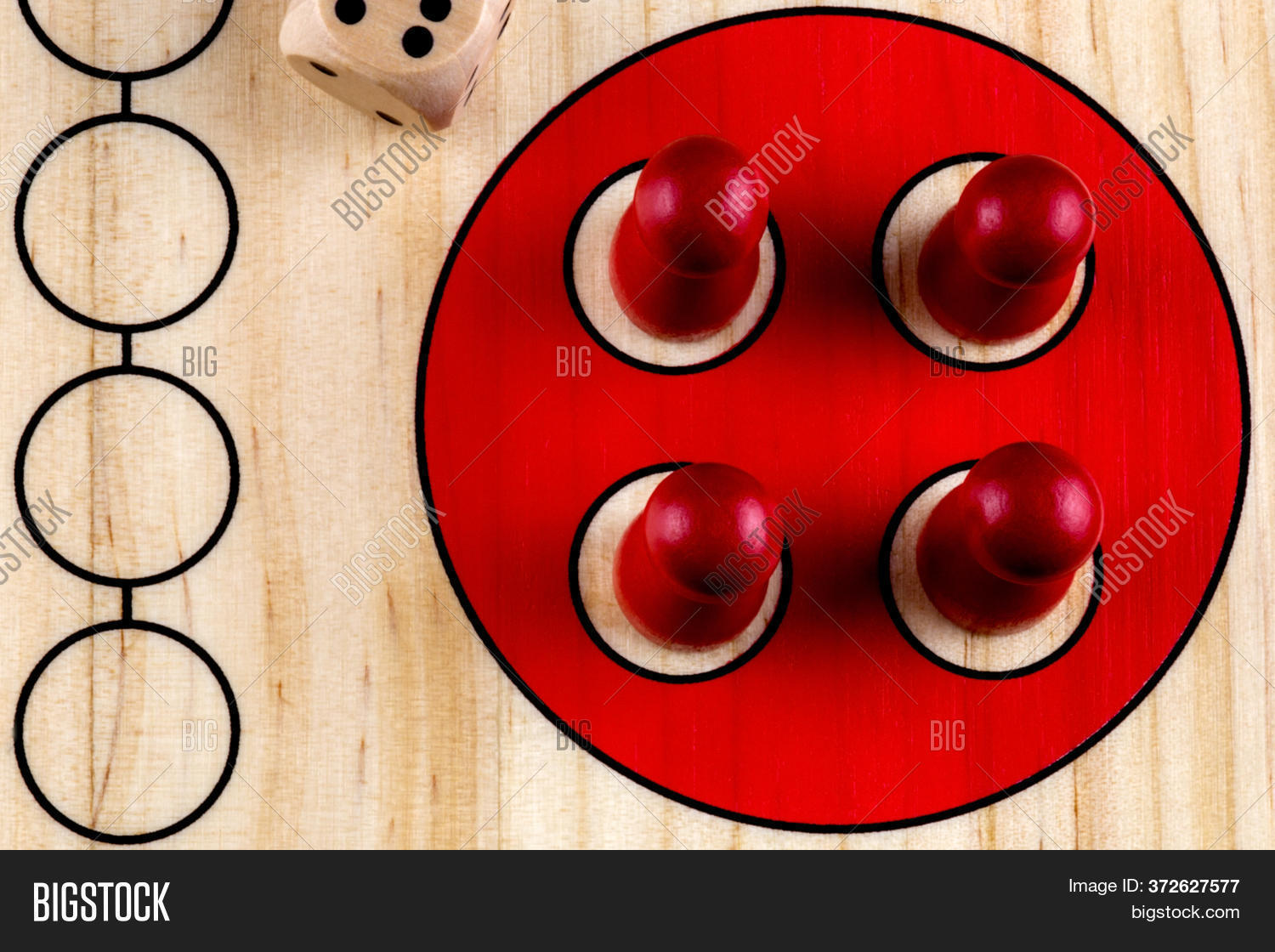Painted Wooden Ludo Image & Photo (Free Trial) Bigstock