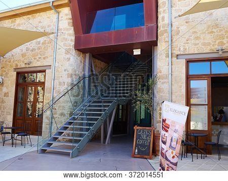 The Renovated Area Of The Old City Of As Part Of 2017 European Capital Of Culture (ktima) Paphos Cyp