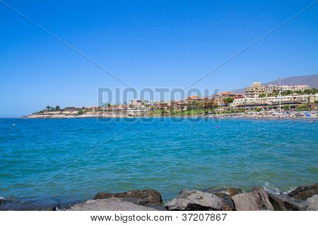 Playa Fanabe, Teneriffa, Spanien