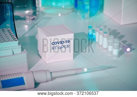 Kit To Test For Novel Covid-19 Coronavirus In Medical Samples. Rt-pcr Kit Is Used To Make Dna Fragme