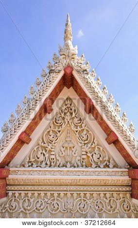 Decorazione di tetto tempio tailandese